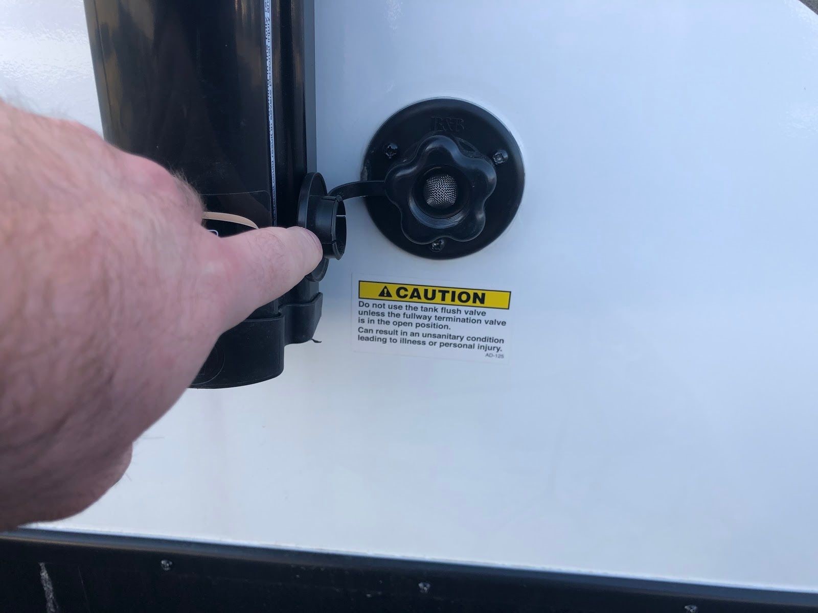 Toilet to Black Tank Connection - Need help - Sunline Coach